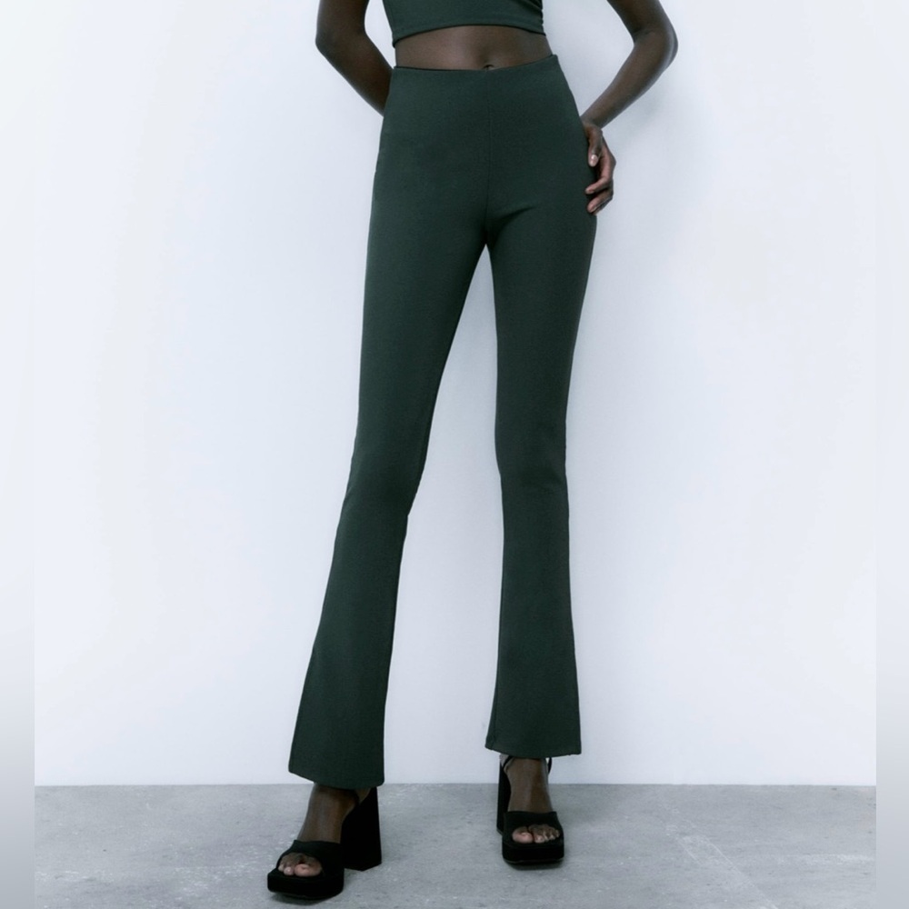 ZARA Ottoman Slit Leggings